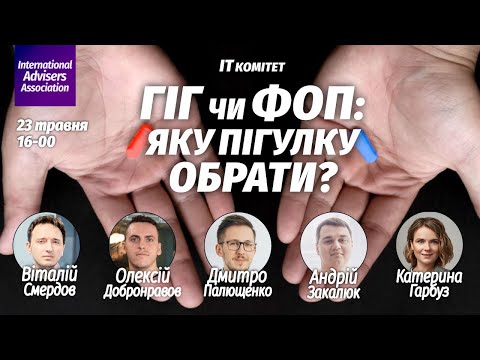 Видео: ГІГ чи ФОП: яку пігулку обрати?