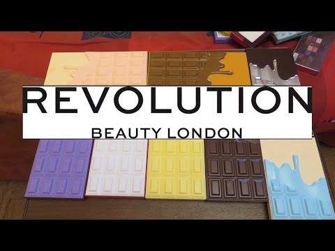 Видео: ВСЕ МОИ ПАЛЕТКИ 🍫🍫🍫 I 💖 REVOLUTION