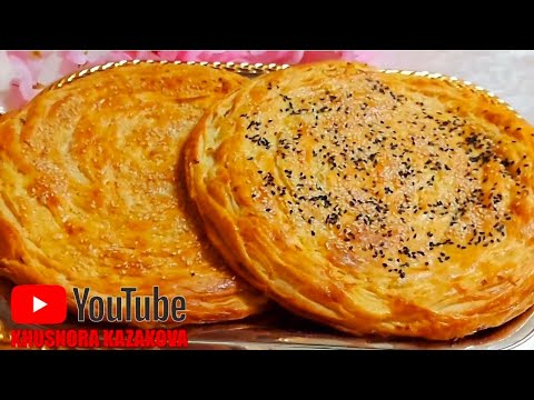 Видео: ПИЁЗЛИ НОН тайёрлаш! Жуда юмшок огизда маззаси колади👍🏻