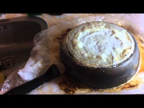 Видео: Удаляем нагоревший жир Шуманитом