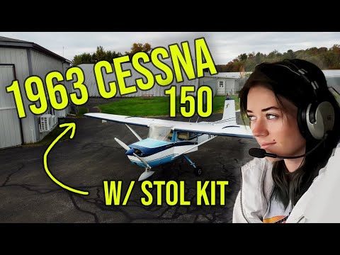 Видео: Cessna 150 с комплектом STOL?!