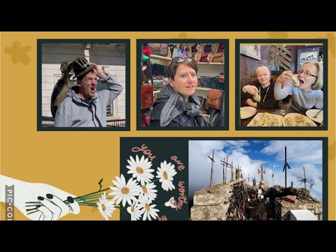 Видео: На горе 9ти крестов. Друзья прилетели. Хванчкара и город ромашек!