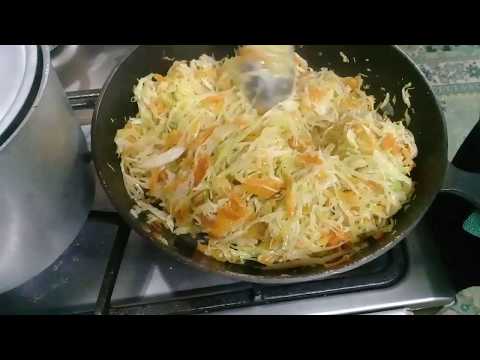 Видео: Жареная капуста для пирогов