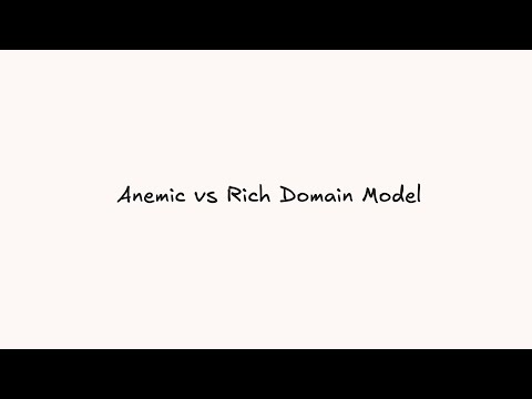 Видео: Rich Domain Model - как повысить надёжность системы