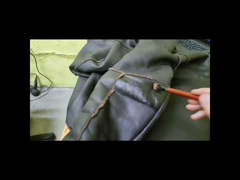 Видео: Покраска дублёнки в домашних условиях - легко