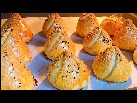 Видео: ВСЕ БУДУТ В ВОСТОРГЕ! ПЕСОЧНАЯ САМСА ТЮЛЬПАН! РАСЫПЧАТОЕ ТЕСТО!