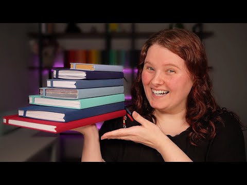 Видео: Я перепробовала все размеры Bullet Journal 💜