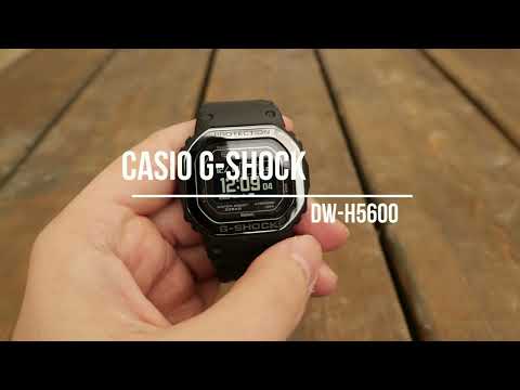 Видео: Часы Casio G-Shock DW-H5600 (Уведомление сообщений и звонков)