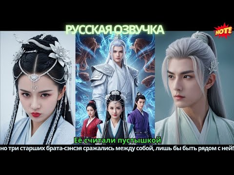 Видео: Её считали пустышкой 💥 но три старших брата-сэнсэя сражались между собой, лишь бы быть рядом с ней!