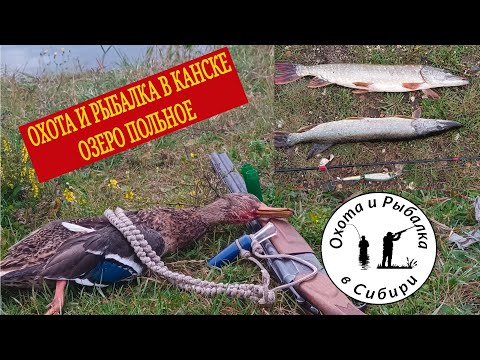 Видео: охота и рыбалка в Канске! озеро Польное канский район.