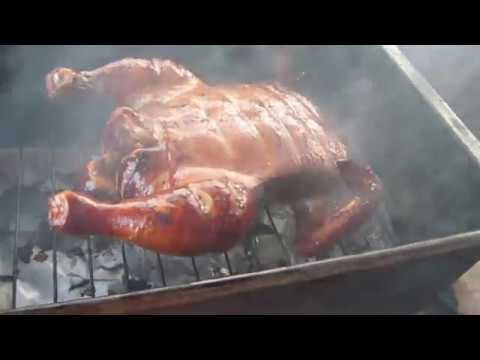 Видео: Курица горячего копчения/Несложный рецепт