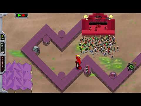 Видео: ROCK 'N' ROLL DEFENSE: САТАНИСТЫ В АТАКЕ! РОК НА ВСЁМ ПУТИ ДО ПОБЕДЫ!