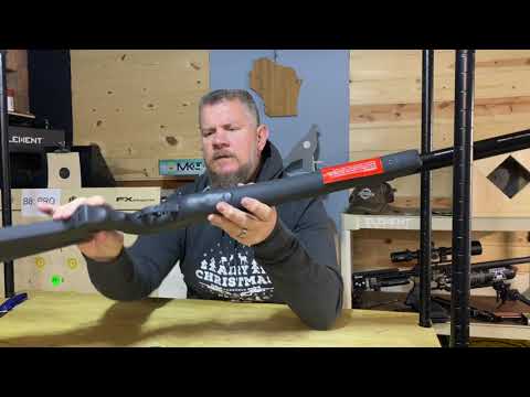 Видео: От коробки к столу с предварительно заряженной пневматической винтовкой Umarex Origin .22 калибра...