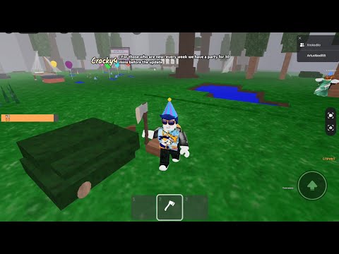 Видео: ВЕЧЕРИНКА В 99 НОЧЕЙ В РОБЛОКС | 99 nights in the forest Roblox