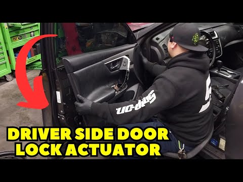 Видео: Замена привода/ручки дверного замка Nissan