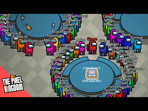 Видео: СРЕДИ НАС, но со 100 ИГРОКОВ