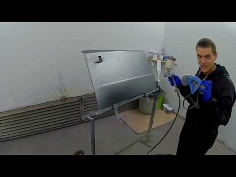 Видео: Есть ли разница в краске с подбора и банки? Тестирование Mobihel 2K HS 2:1 лака DH low VOC.