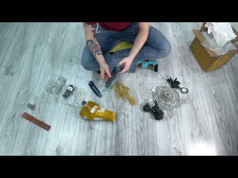 Видео: Shimano Deore m5100 с Озона - распаковка