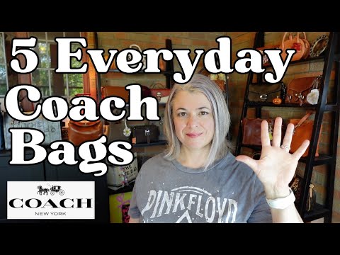 Видео: Пять лучших повседневных сумок Coach #coach
