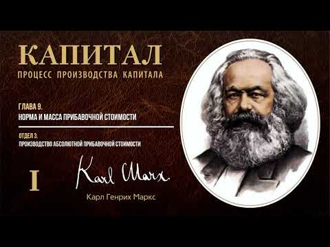 Видео: Карл Маркс — Капитал. Том 1. Отдел 3. Глава 9. Норма и масса прибавочной стоимости