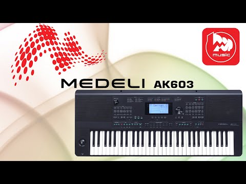 Видео: Синтезатор Medeli AK603
