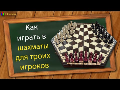 Видео: Как играть в шахматы для троих игроков