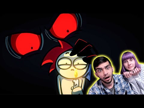 Видео: НОЧЕВАЛ ОДИН НА ДАЧЕ... (Анимация) - Реакция на Закатун ( ZAKATOON ) / Грин и Несси