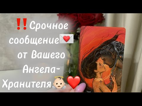 Видео: ‼️СРОЧНОЕ сообщение💌от Вашего Ангела-Хранителя👼🏻❤️