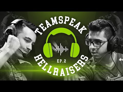 Видео: Тимспик HellRaisers / Финальная карта vs North