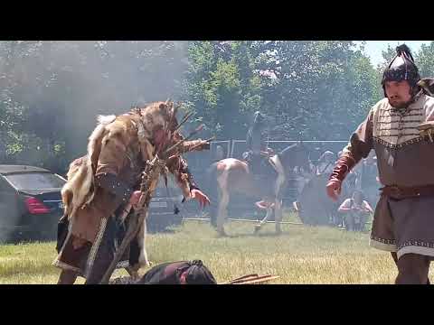 Видео: Прабългарска школа за оцеляване ,,Багатур" - Спектакъл ,, Скрижалите на Тангра,, (26.05.2024 г.)