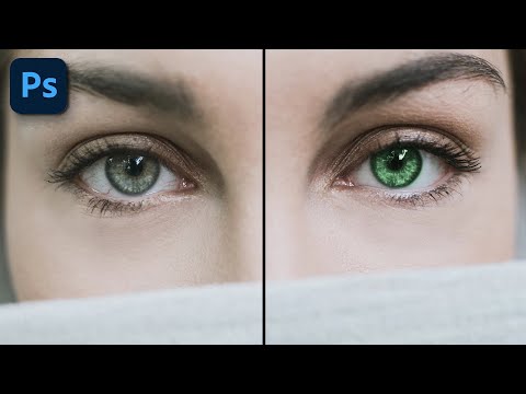 Видео: РЕТУШЬ ГЛАЗ В ФОТОШОПЕ