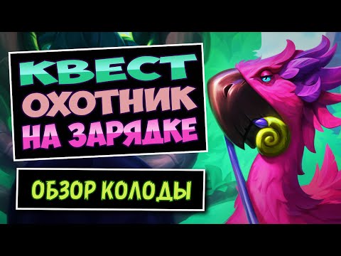 Видео: Переполох В Джунглях!🦩Новый Квест Охотник На Зарядке — Фан Колода — Ун'горо | Hearthstone