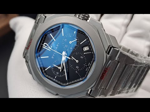 Видео: Bvlgari Octo Мужская кварцевая модель часов с ЯПОНСКИМ МЕХАНИЗМОМ🔥