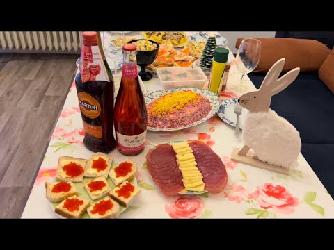 Видео: Наш новогодний стол на Новый год в Германии , как мы отмечали
