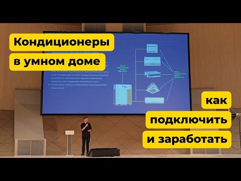 Видео: Кондиционеры в умном доме как подключить и заработать | Доклад на саммите IRIDI 2024