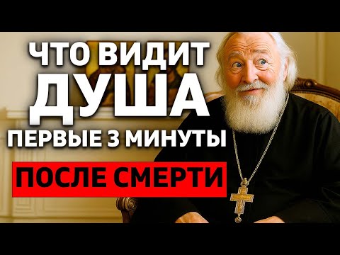 Видео: ЧТО ВИДИТ ДУША В ПЕРВЫЕ 3 МИНУТЫ ПОСЛЕ СМЕРТИ? Откровения святых