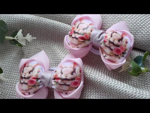 Видео: ПОСЛЕДНИЙ МК БАНТИКОВ С ТЕРМОТРАНСФЕРНОЙ КАРТИНКОЙ. НАРЯДНЫЕ И ПРОСТЫЕ! ПРО-БАНТИКИ.