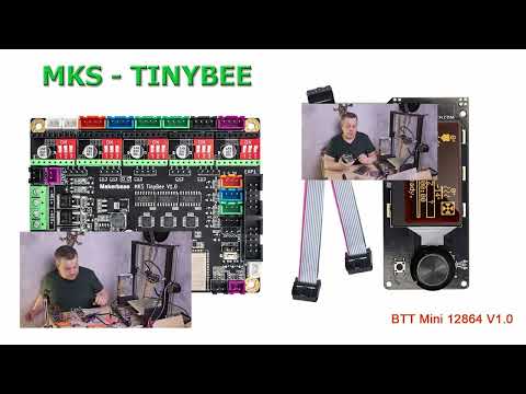 Видео: 🔥2 Полный гайд: Установка Makerbase MKS TinyBee на 3D принтер
