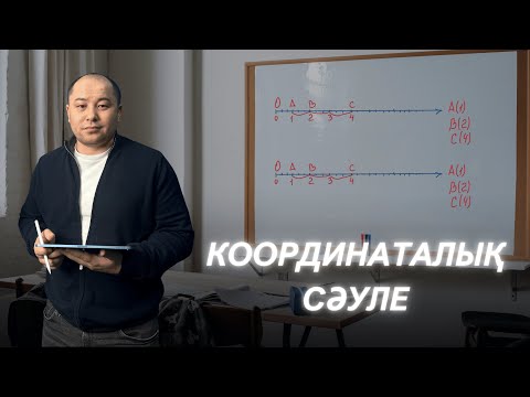 Видео: 5 сынып.  Координаталық сәуле