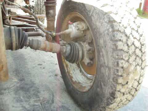 Видео: полноприводный самодельный квадроцикл с двигателем иж