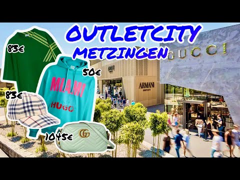 Видео: Бюджетный шоппинг в Германии 🇩🇪🛍️ город аутлет OUTLETCITY METZINGEN