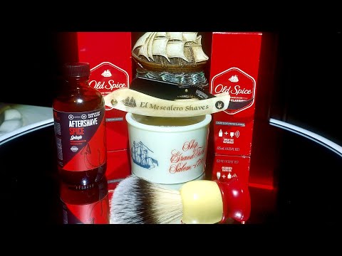 Видео: Влажное бритье с Old Spice: взгляд на историю логотипа