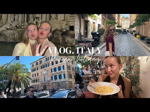 Видео: VLOG ITALY Римские каникулы | опоздала на самолет, пробую самую вкусную пасту, попала на неделю моды