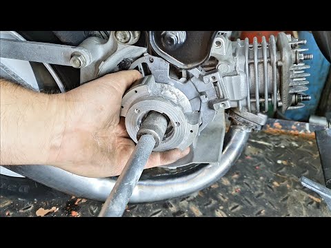 Видео: Потихоньку устанавливаю зажигание от бензопилы Stihl на скутер Yamaha Jog