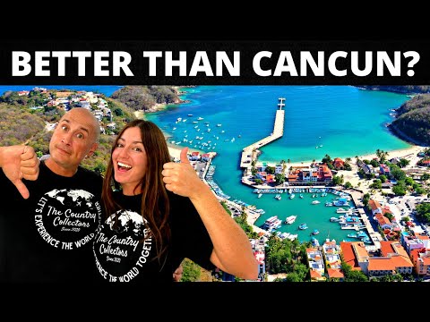 Видео: HUATULCO САМЫЙ недооцененный пляжный город Мексики
