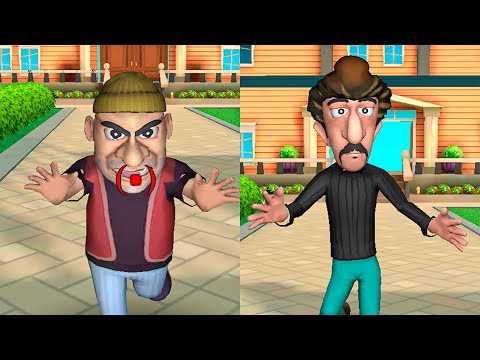 Видео: Scary Robber Home Clash Прохождение все уровни