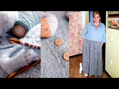 Видео: ПРОСТЕЙШИЙ Кардиган из ПРЕКРАСНОЙ пряжи🧶 #вязаниеспицами #татьянакильмяшкина