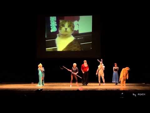 Видео: Cosplay сценка.1 часть-Kitsune-Хранители Снов+Холодное сердце  [M.Ani.Fest'15 Autumn (12.09.2015)]
