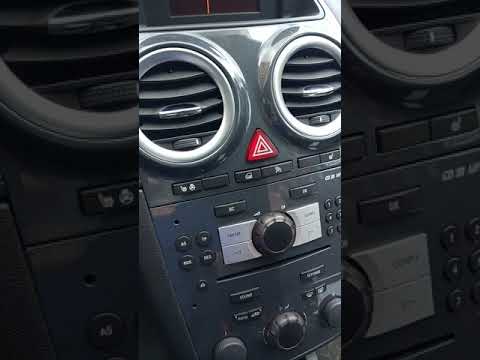 Видео: Управление климатом Opel Corsa D