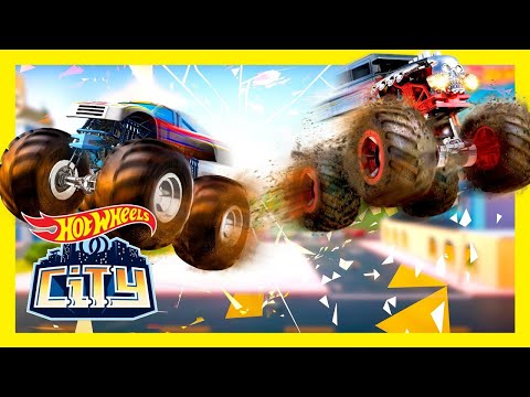 Видео: МОНСТР ГРУЗОВИКИ ВОР ПРОРЫВ! | Hot Wheels Город | @HotWheelsRussia 3+